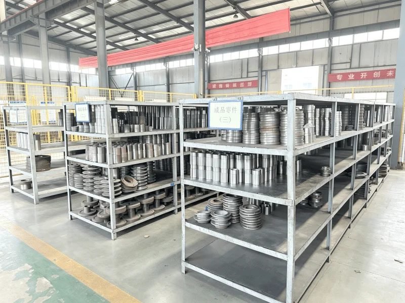 Parts storage area